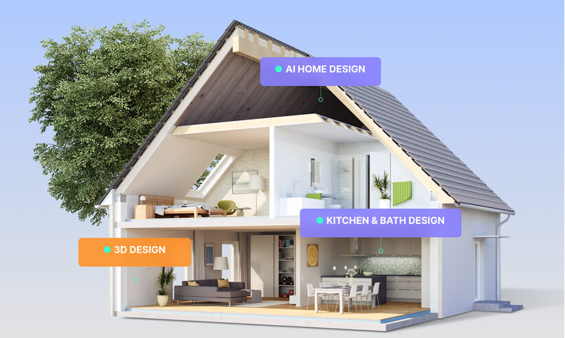 AI interior design platform
