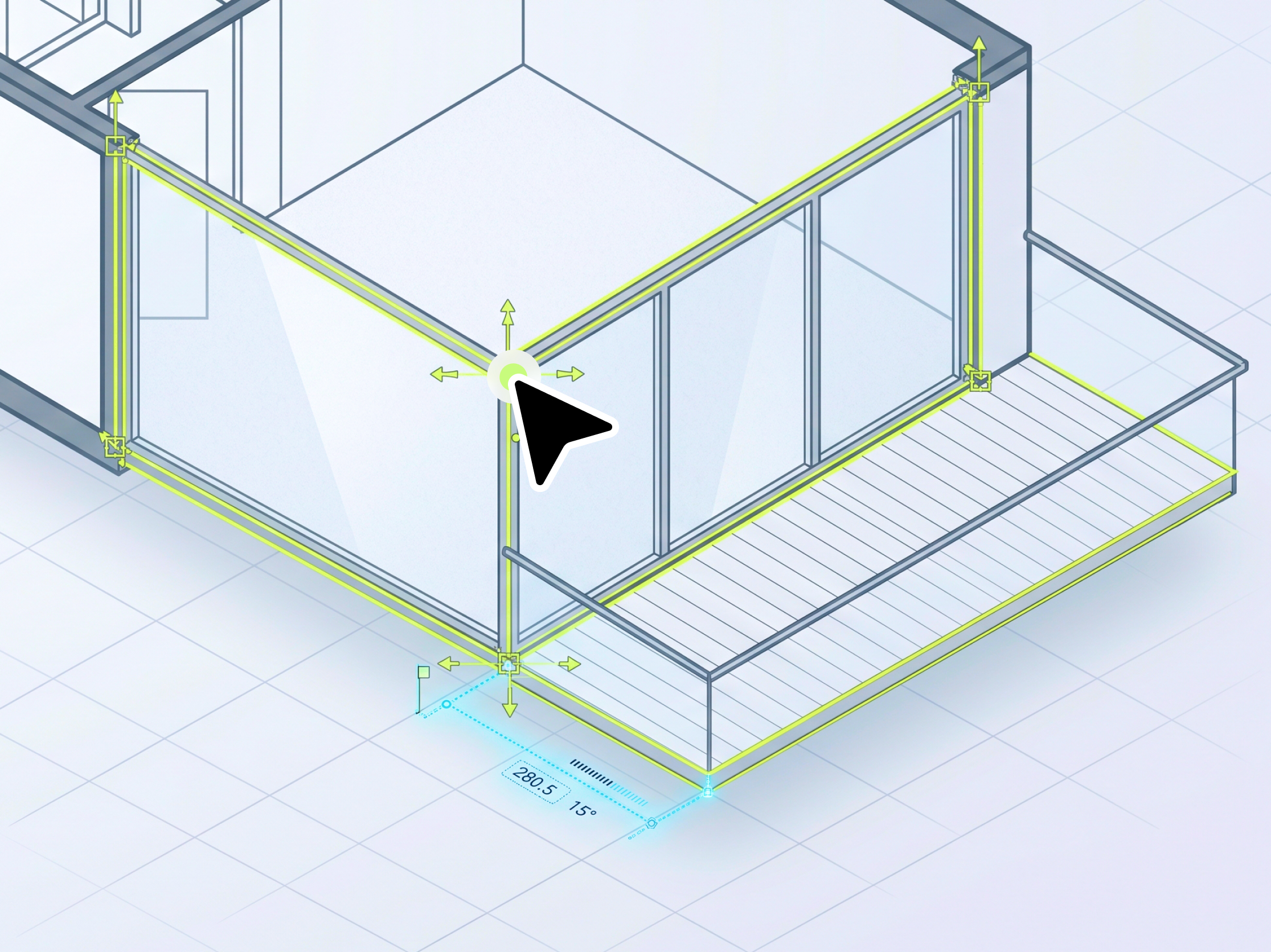 間取り図を3D化