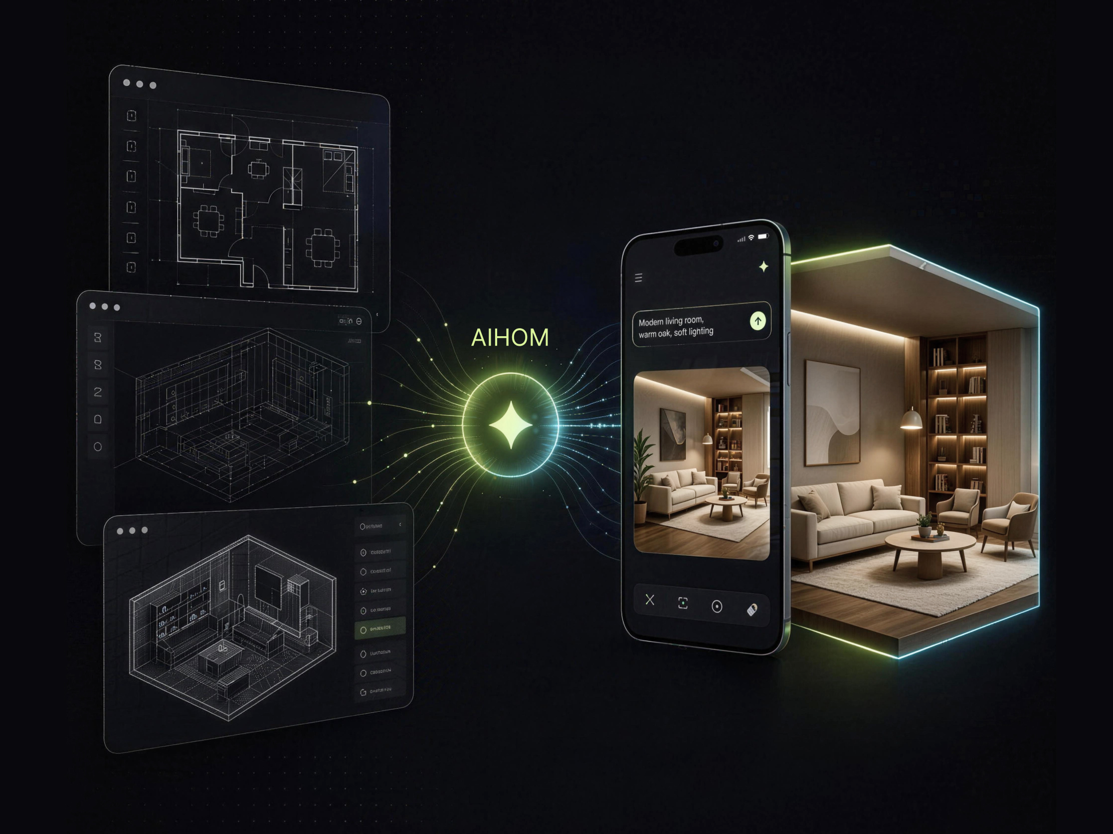 AIHom 3Dルームデザイン