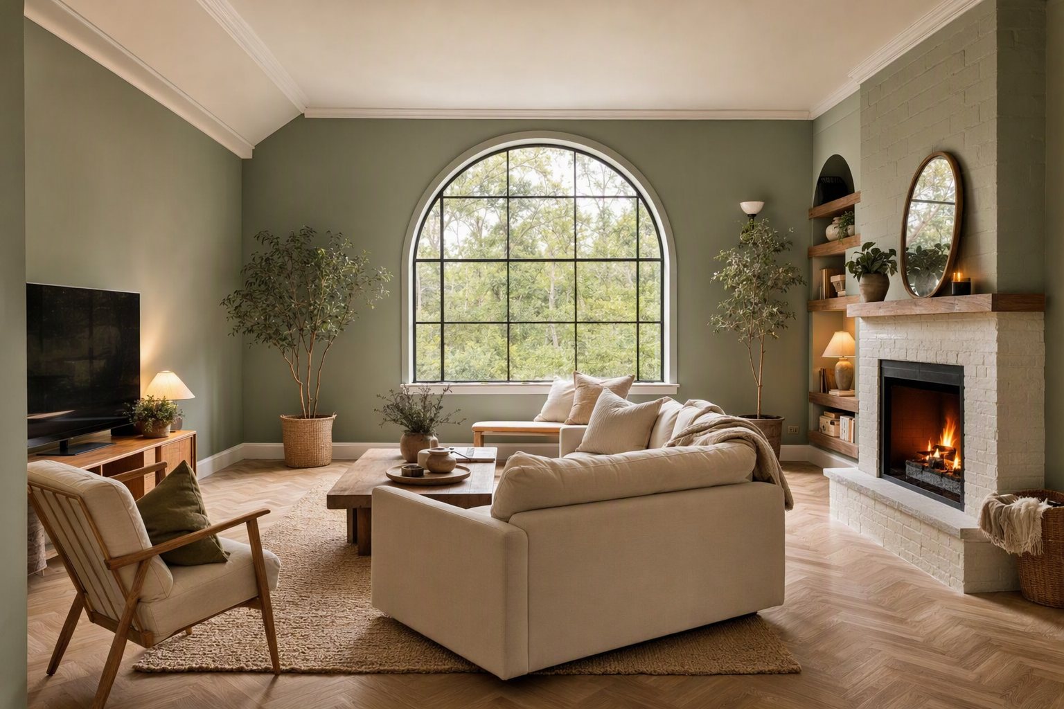 Try 2: a fireplace that was never there