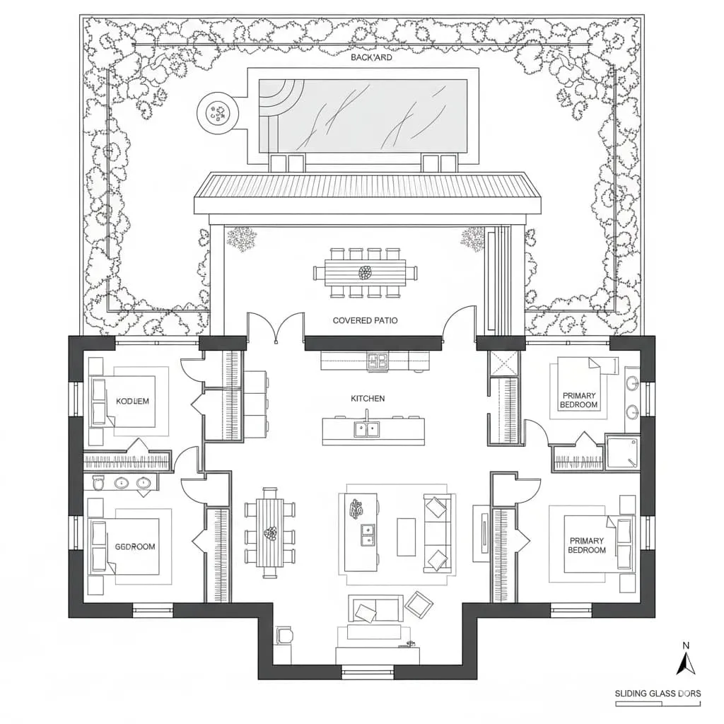 Backyard-Lifestyle Home