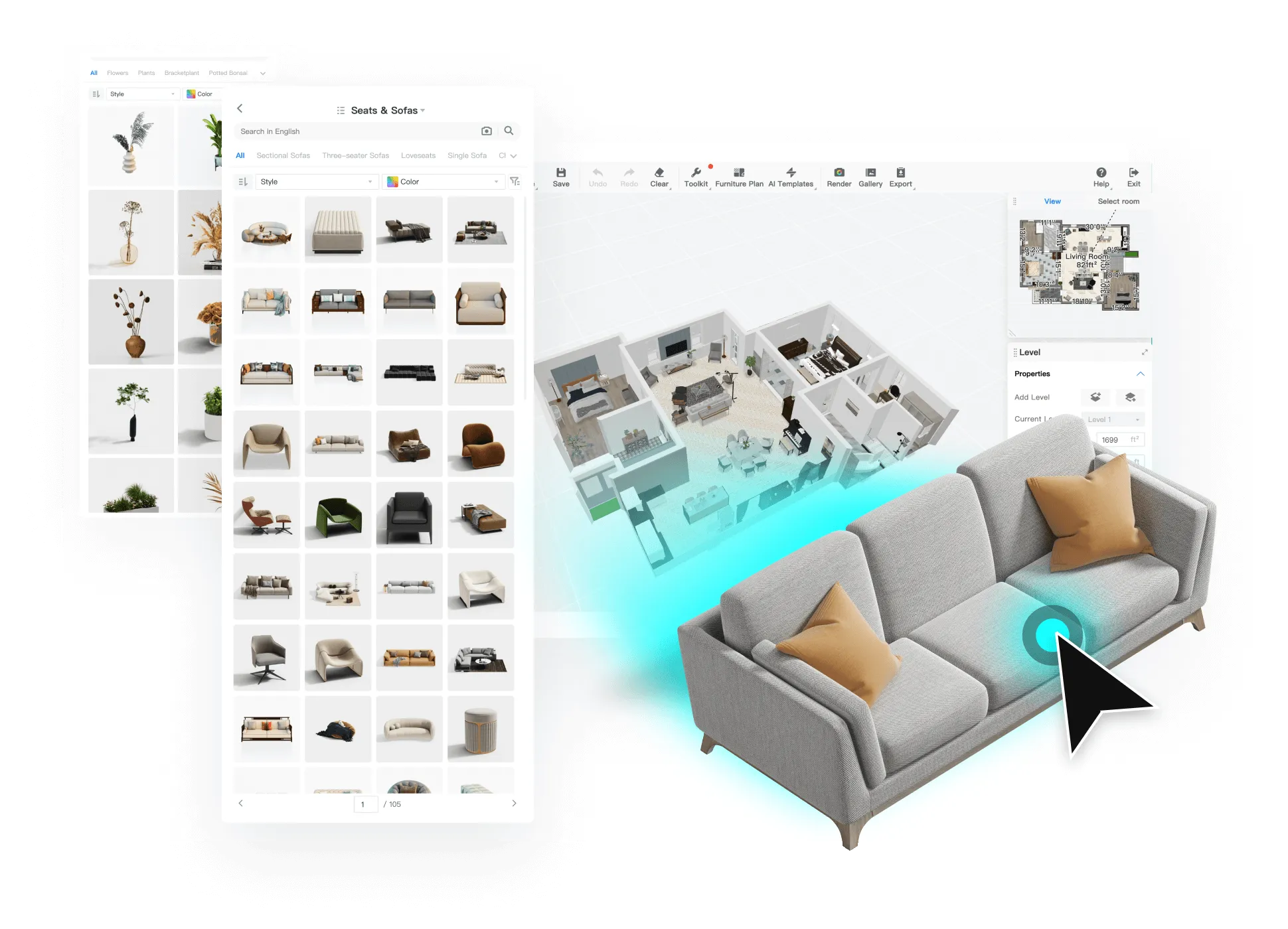 Coohom 3D Interior Design Software