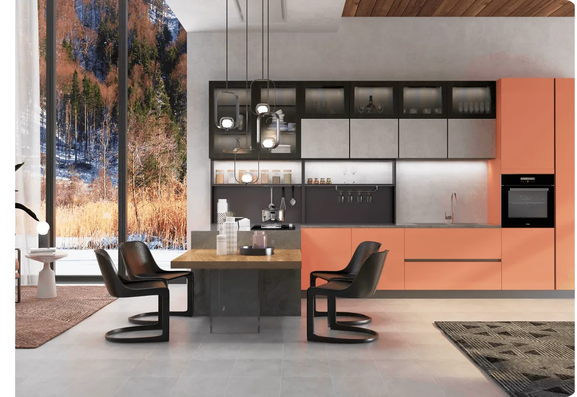 U-Shaped Kitchen Designs