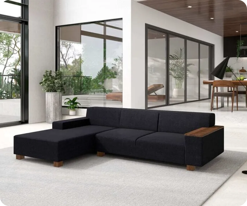 FLANNEL SOFA 