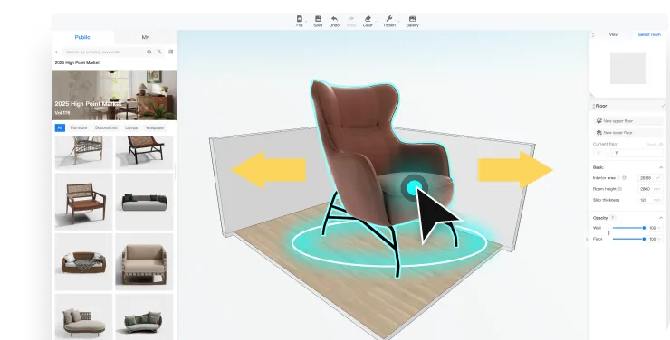 Drag-and-Drop Interface