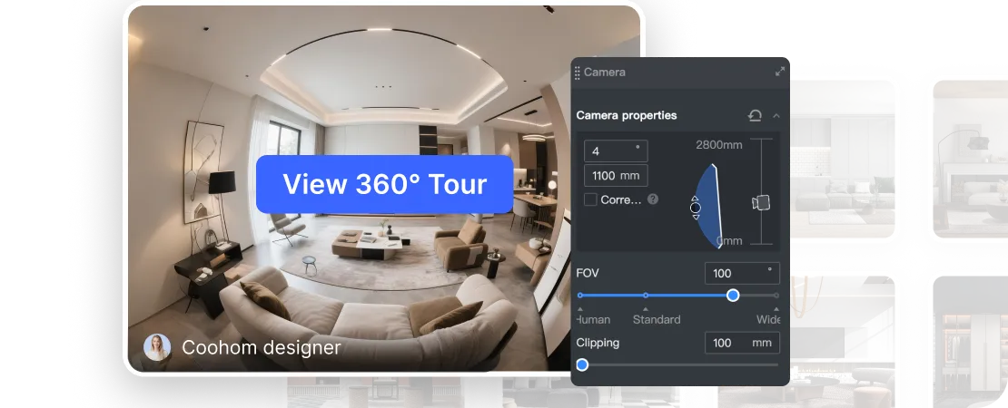 How Coohom Panorama Tool for Designers Works