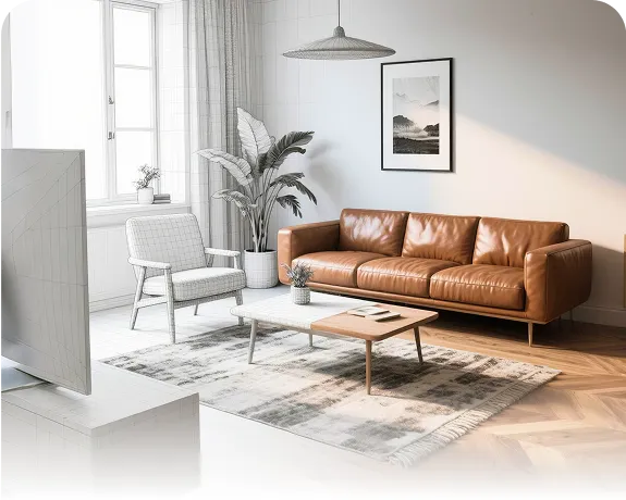 3D home render