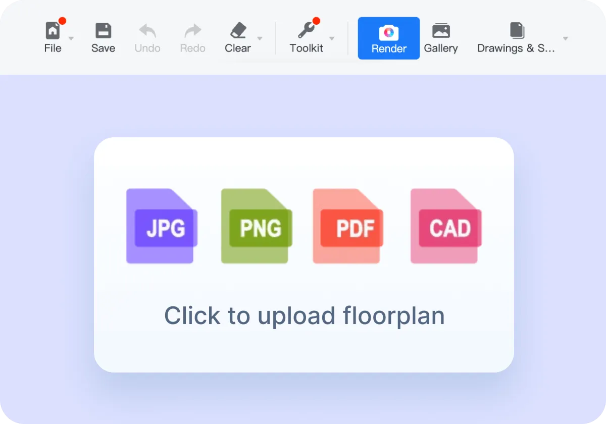 Upload your diy floor plan