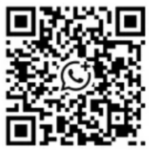 Código QR de soporte de WhatsApp
