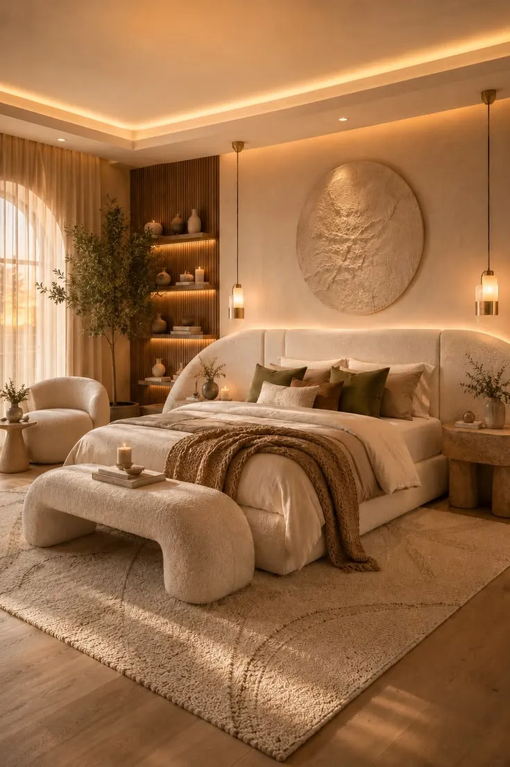 Vastu-compliant bedroom layout designed in Coohom 3D