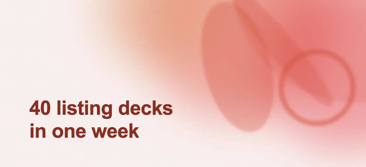 Arbeitsablauf für die Auflistung von Decks